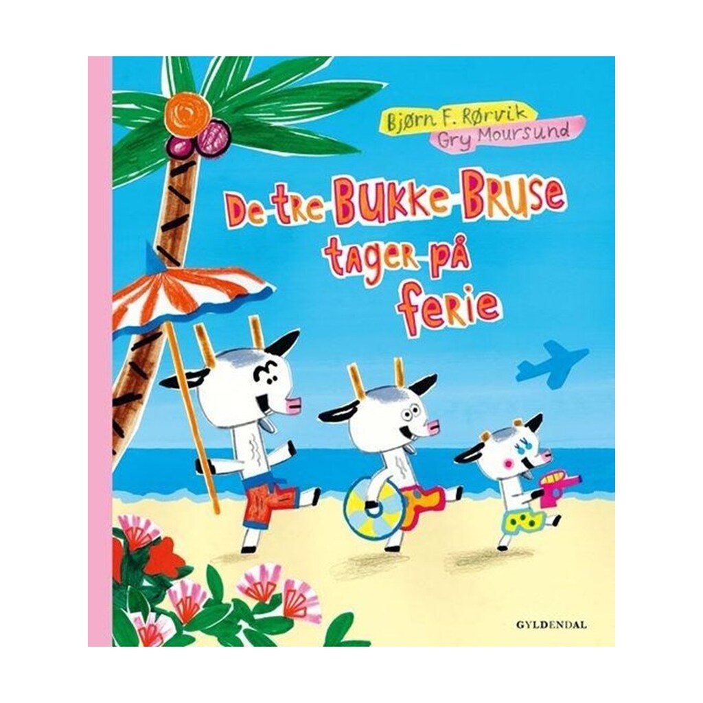 De tre bukke bruse tager på ferie - Børnebog - Hardcover