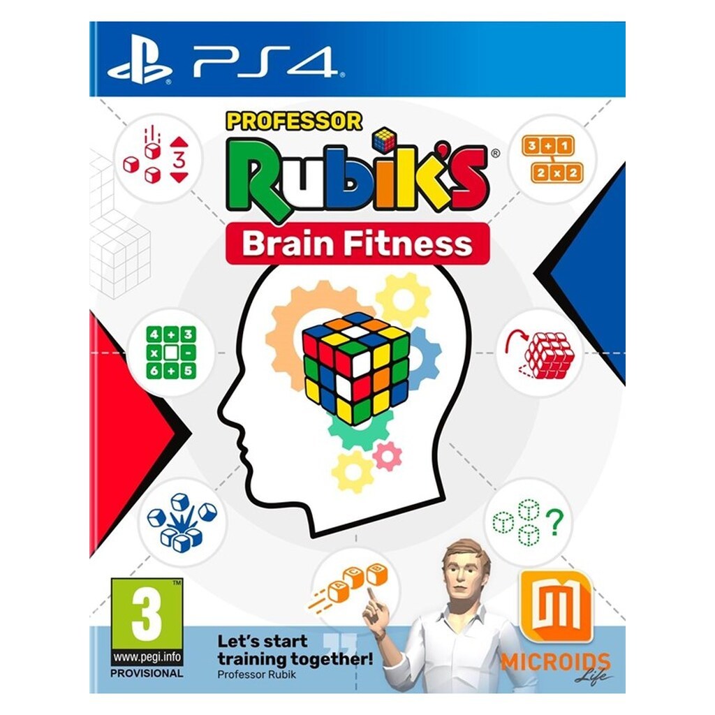 Professor Rubik&apos;s Brain Fitness - Sony PlayStation 4 - Puslespil