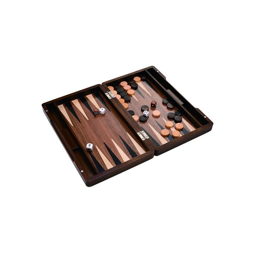 Asmodee Backgammon Wood Small (12')