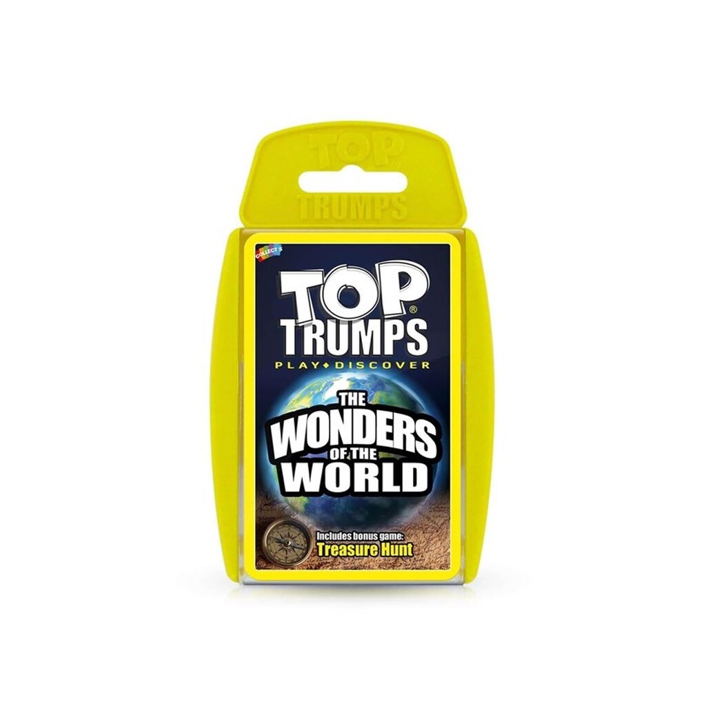 Winning Moves The Wonders of the World Top Trumps Card Game (ENGLISH)