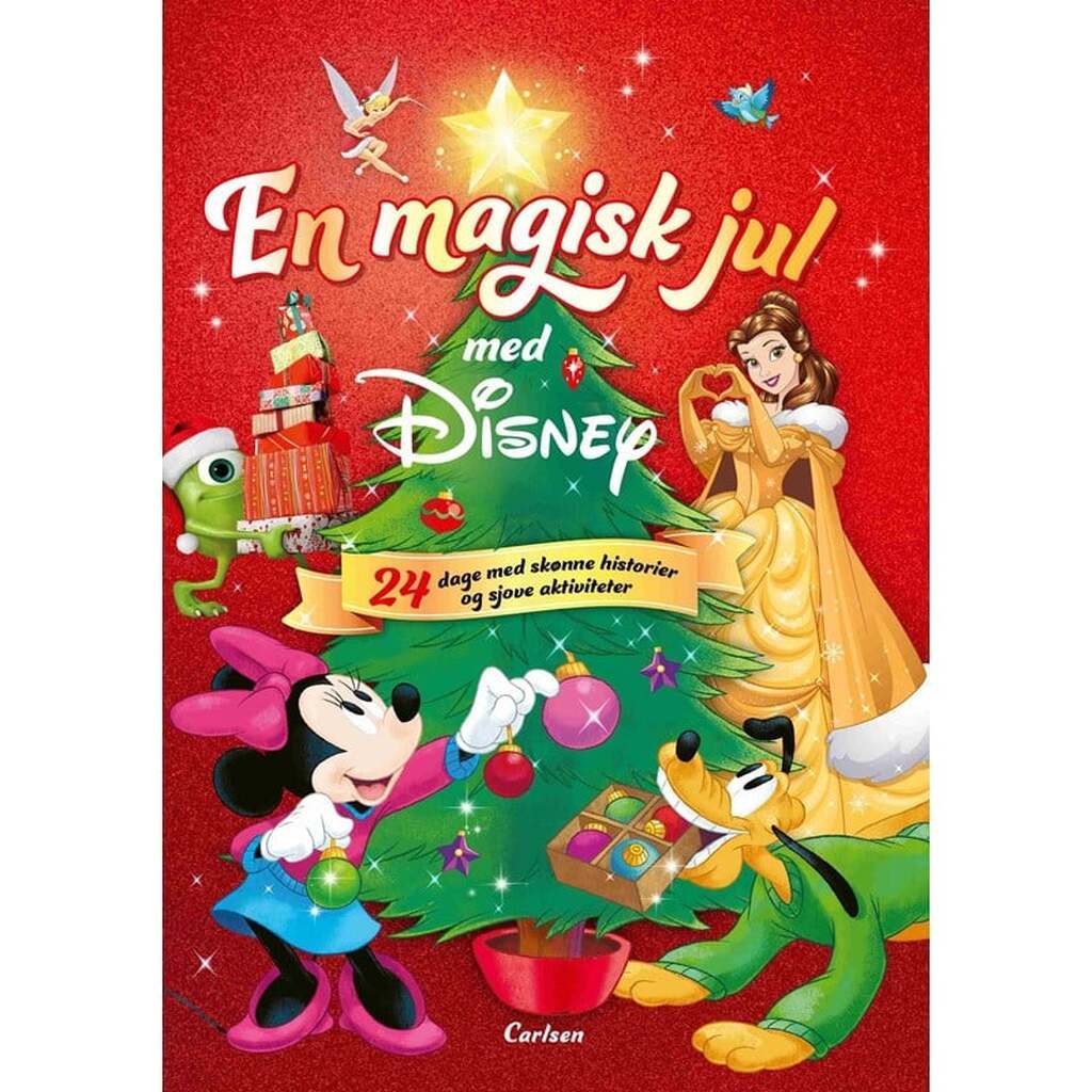 En magisk jul med Disney - Børnebog - Hardcover