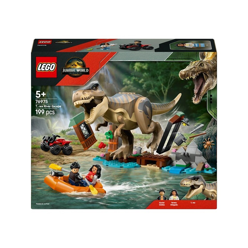 LEGO 76975 Bådflugt fra T. rex