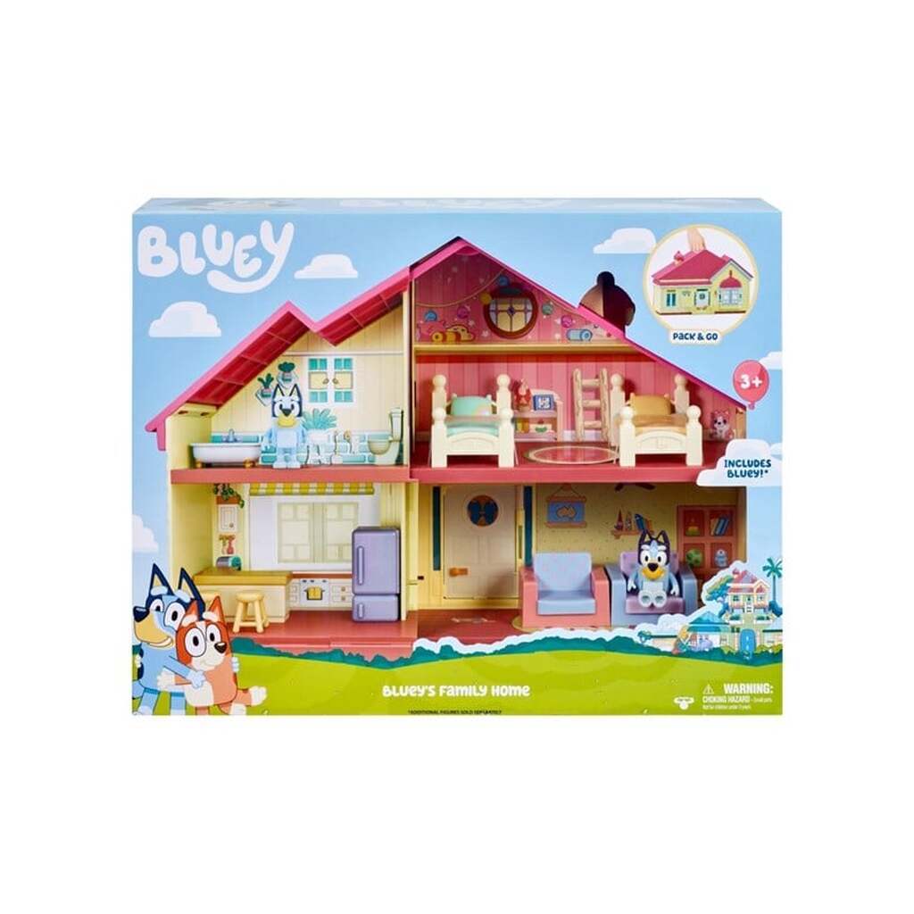 Spectron Bluey Play House with Accessories Playset