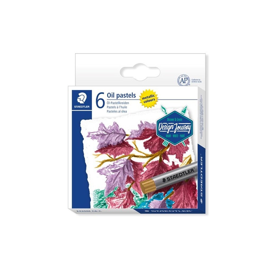 Staedtler Olie Pastel Farver 6 ass./Æsk