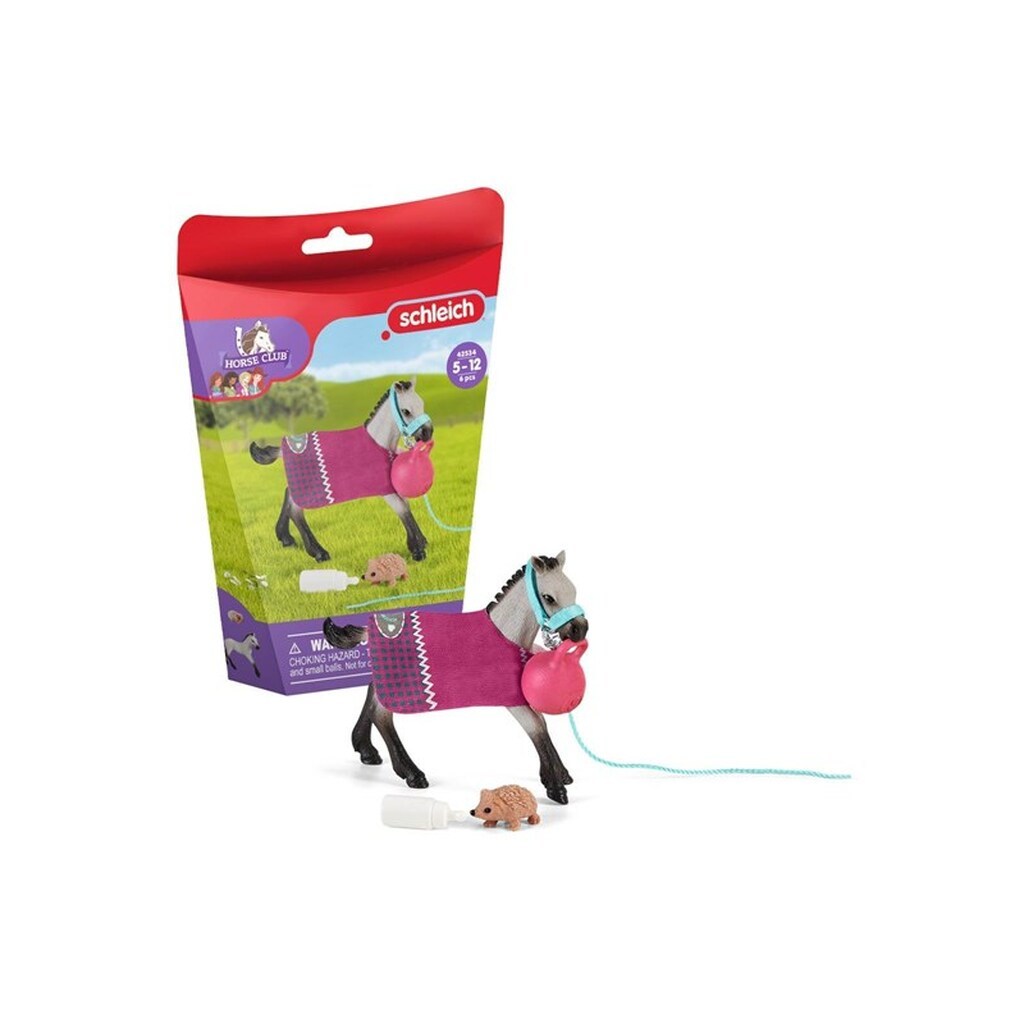 Schleich Legesjov med føl