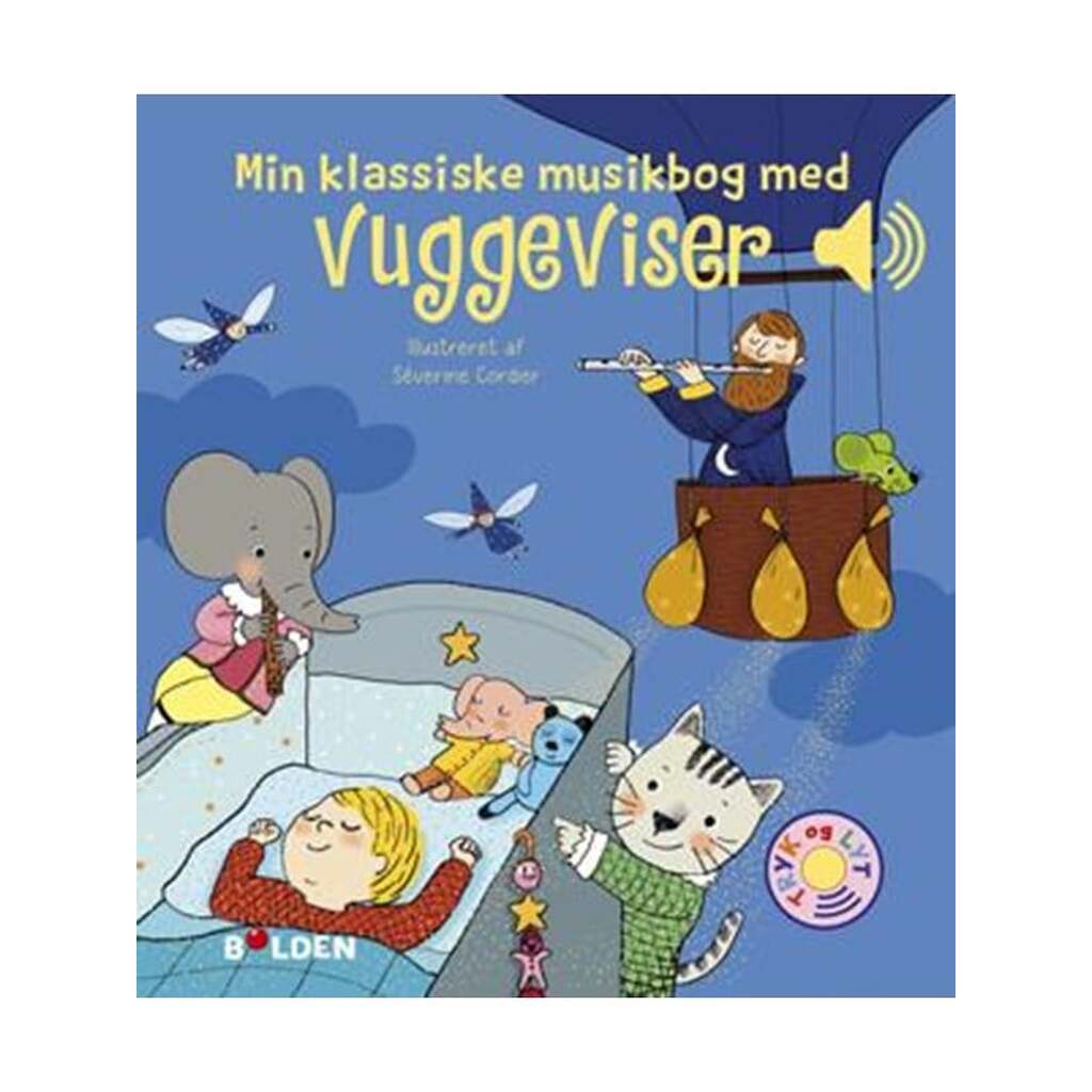 Min lille musikbog med vuggeviser - Børnebog - Papbog