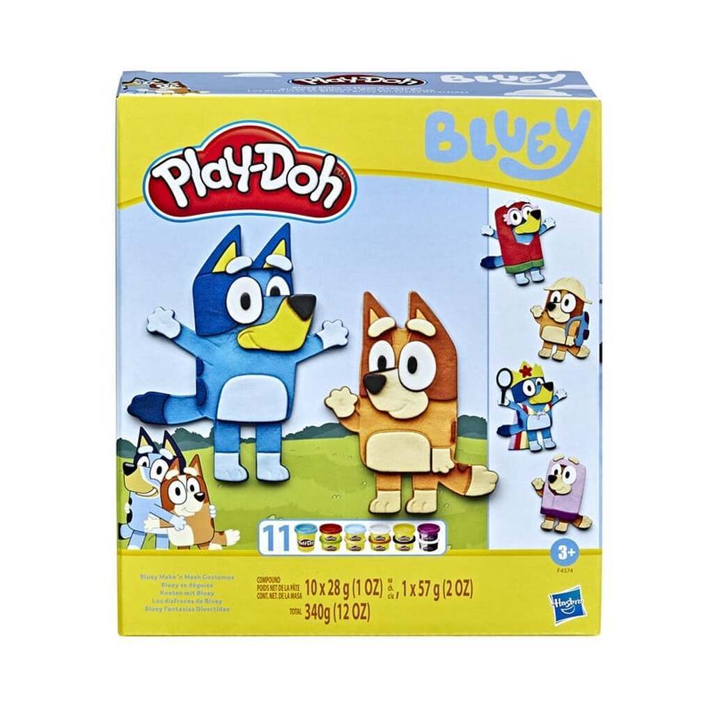 Play-Doh Bluey Make N Mash Costumes