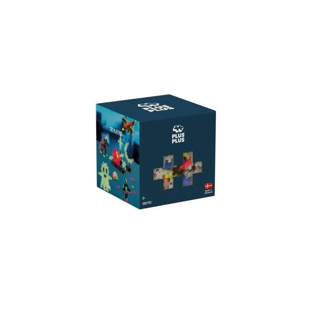 Plus-Plus Glow Colourmix 600 pcs