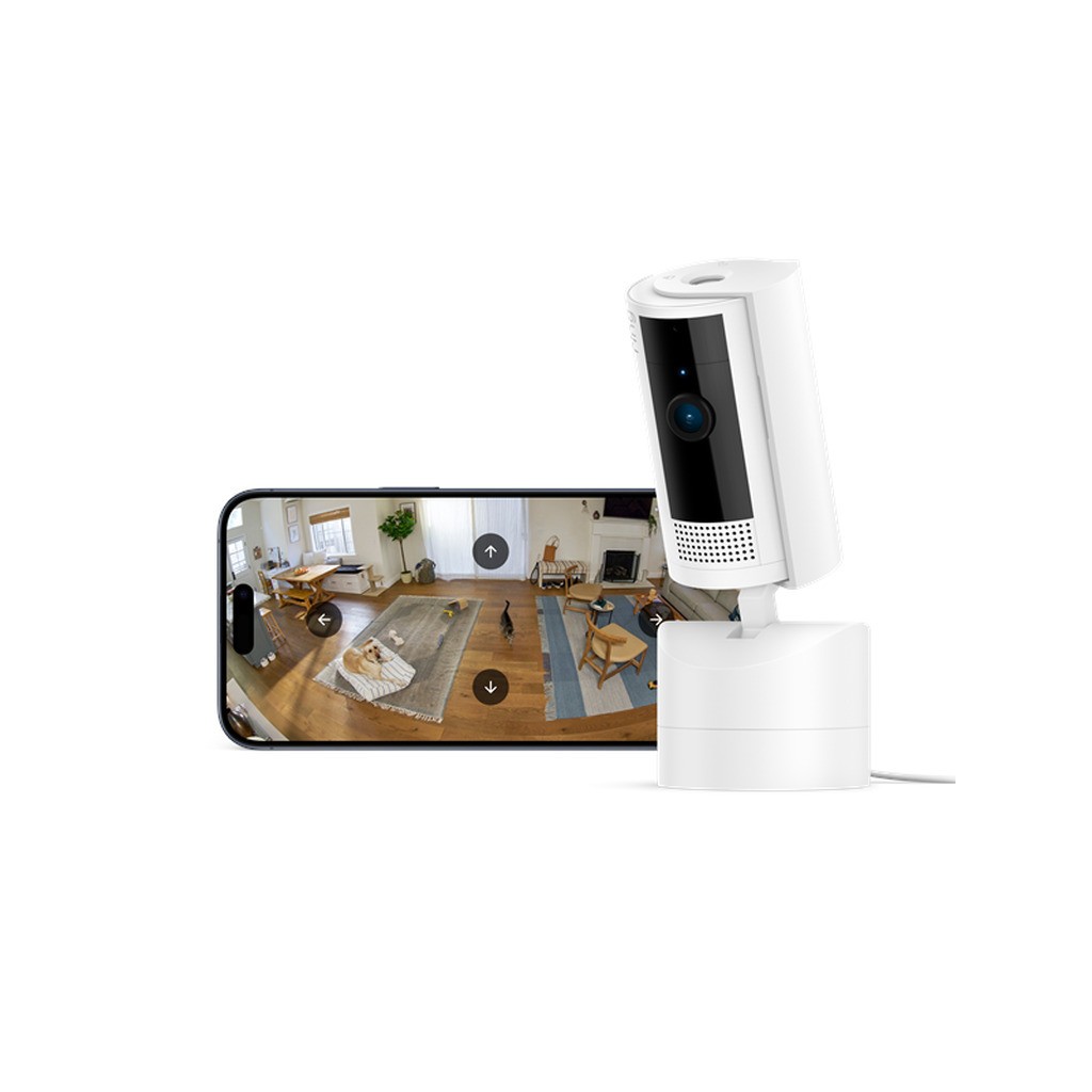 Ring Pan-Tilt Indoor Cam - White