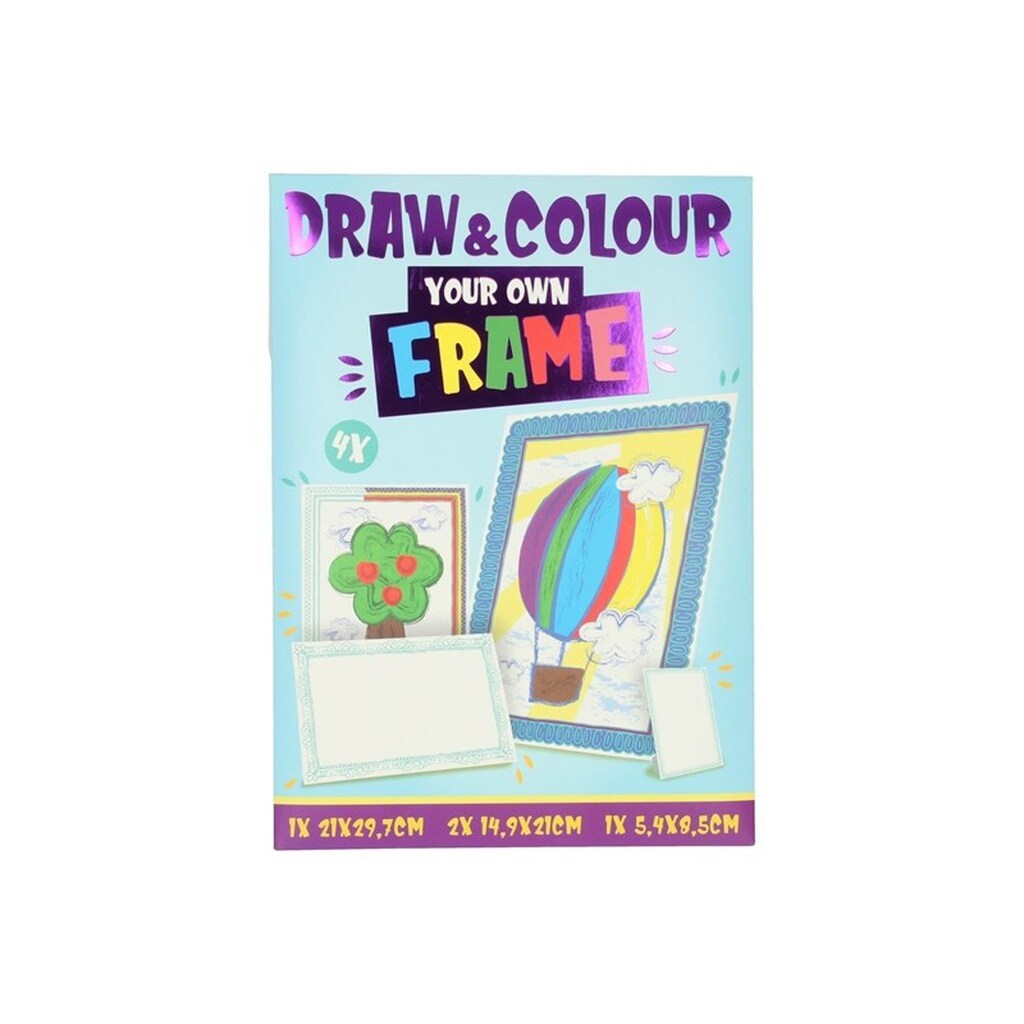 Wins Holland Photo frames Drawing &amp; Coloring 3 pieces