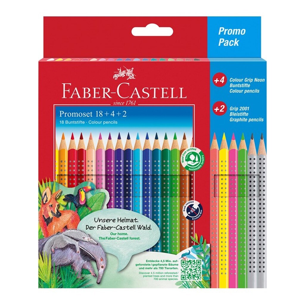 Faber-Castell Grip 2001 18+4+2 promotion