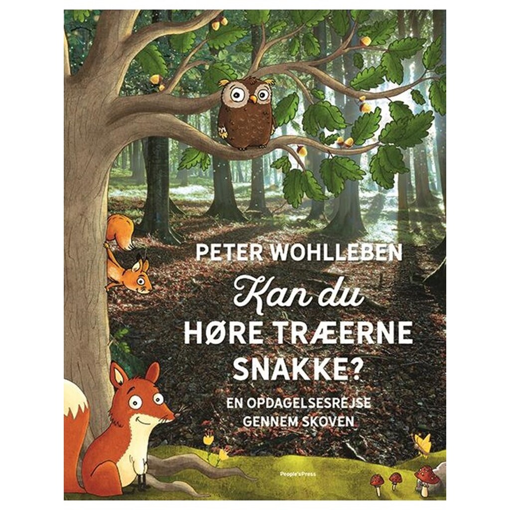 Kan du høre træerne snakke? - Børnebog - Hardcover
