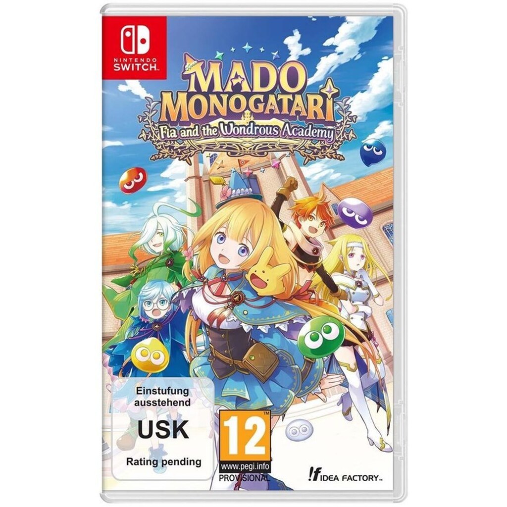 MADO MONOGATARI: Fia and the Wondrous Academy - Nintendo Switch - RPG