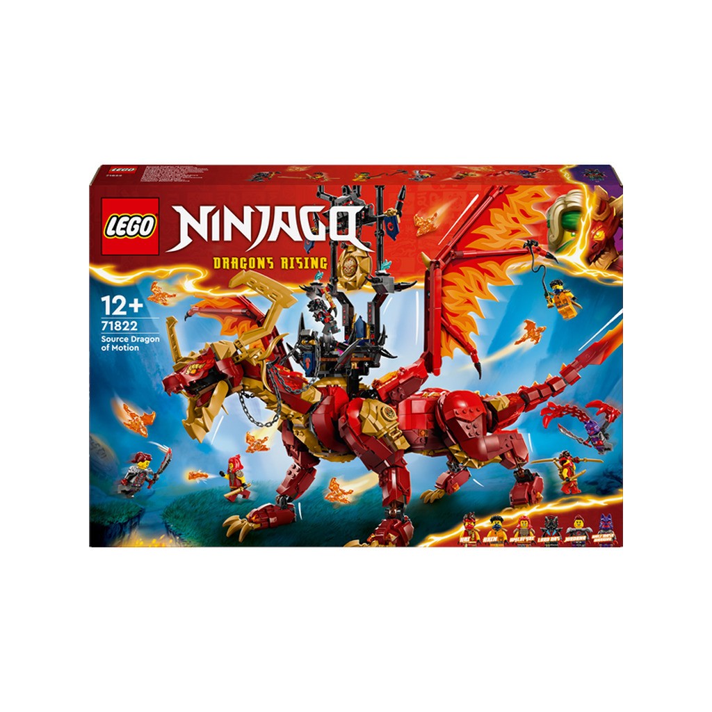 LEGO Ninjago 71822 Bevægelses-kildedragen