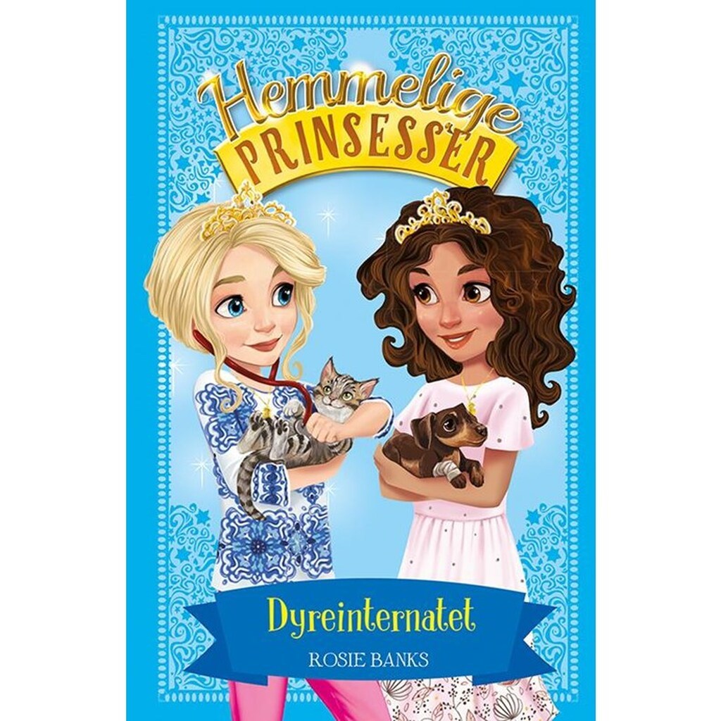 Hemmelige Prinsesser 15: Dyreinternatet - Børnebog - Hardcover