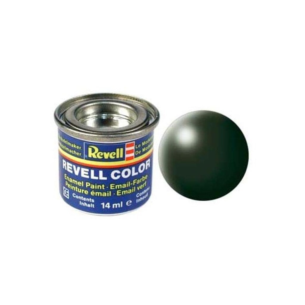 Revell enamel paint # 363-dark green silk Matt