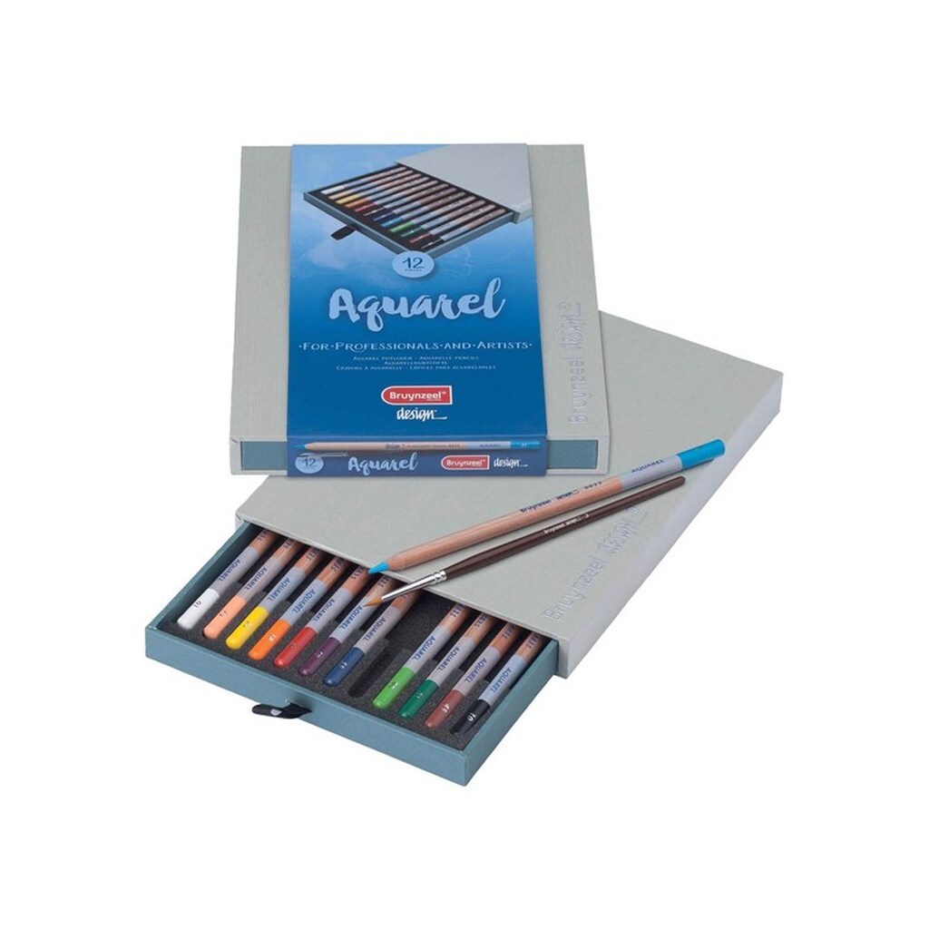 Bruynzeel Watercolour Pencils Box 12