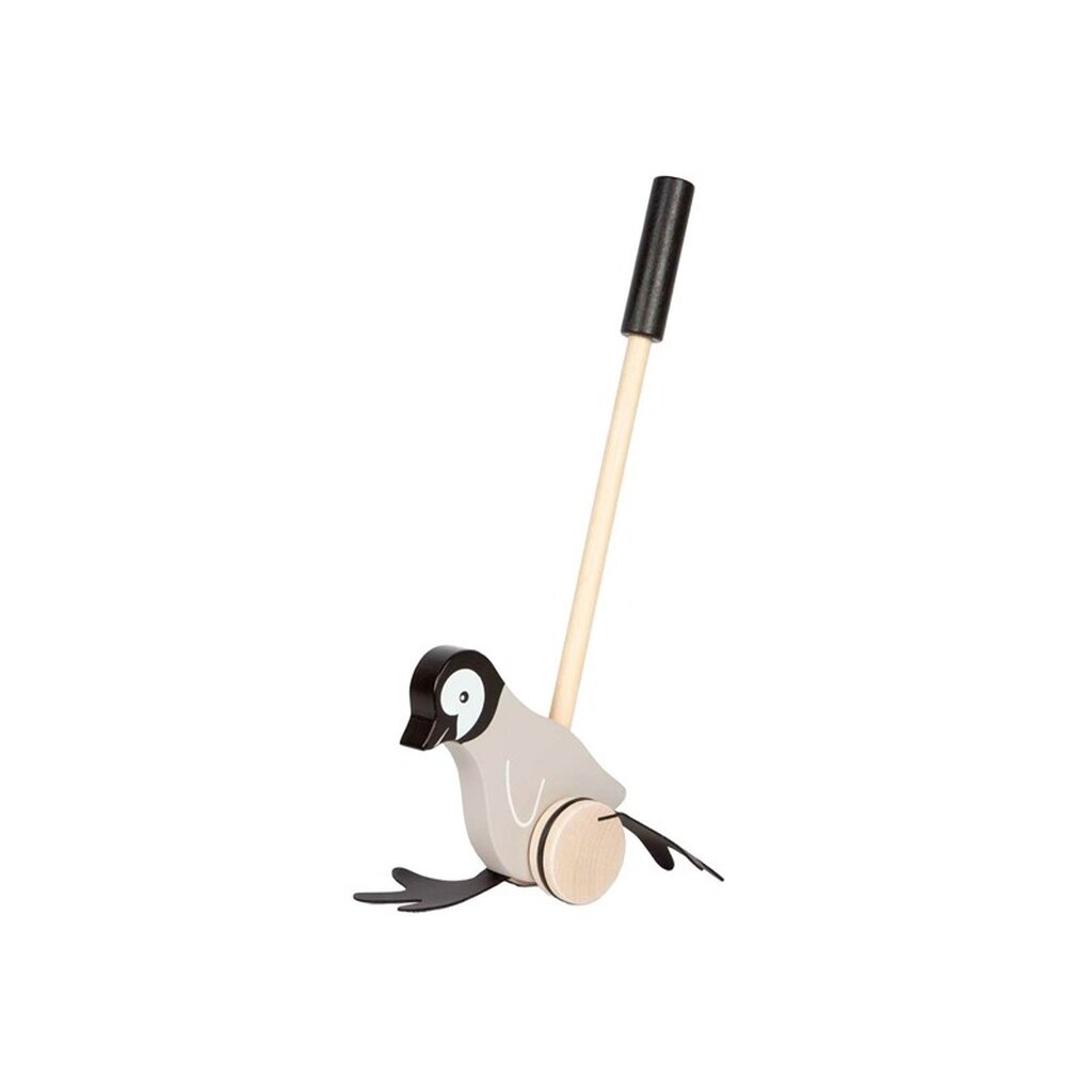 Small Foot - Wooden Push Figure Penguin