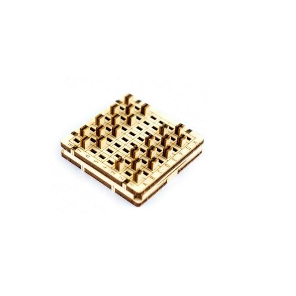 Mobimods WoodenCity Travel Game Checkers
