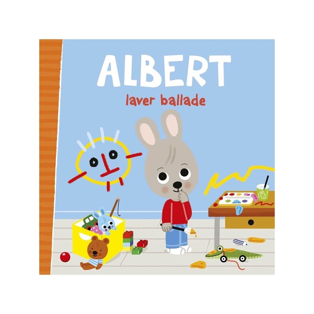 Albert laver ballade - Børnebog - hardback