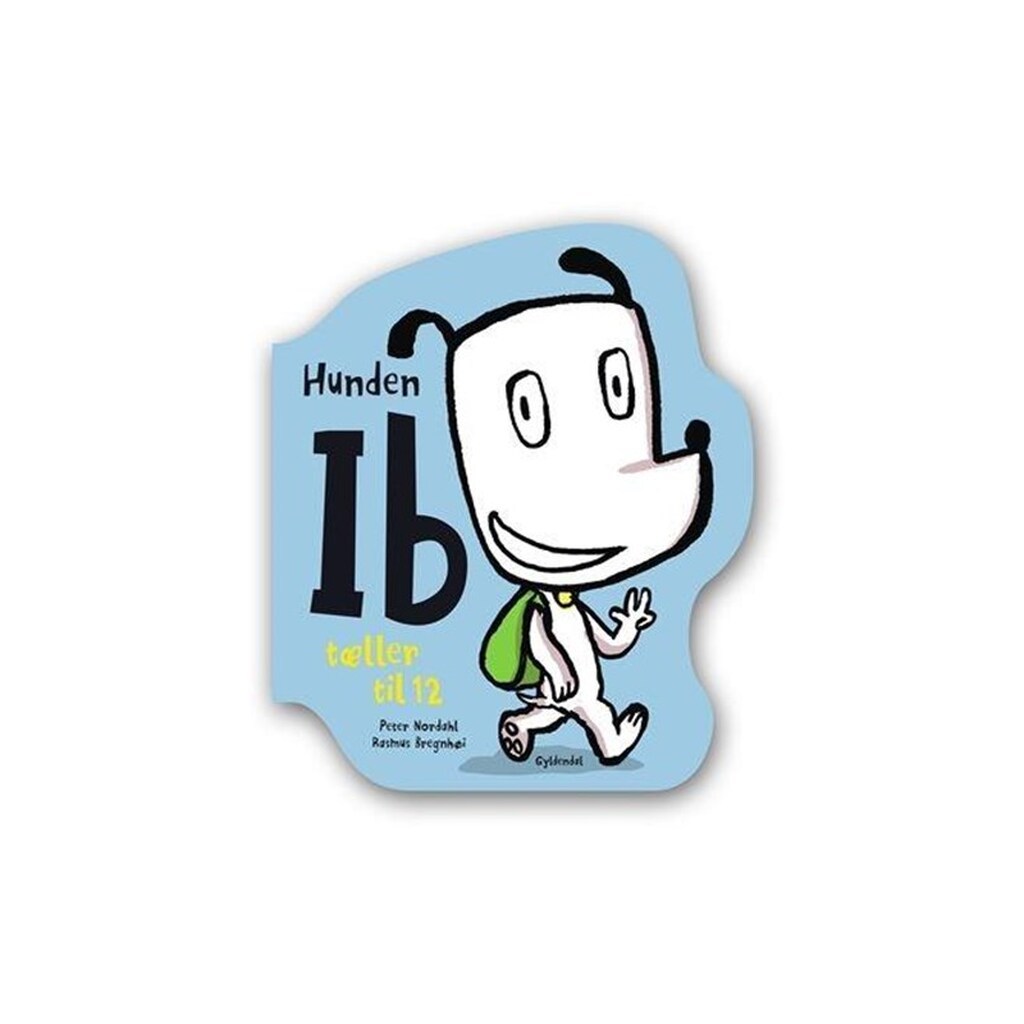Hunden Ib tæller til 12 - Børnebog - Papbog