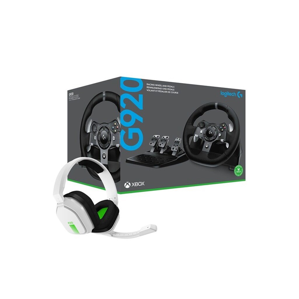 Logitech G920 + Astro A10 Bundle - Wired - Microsoft Xbox One