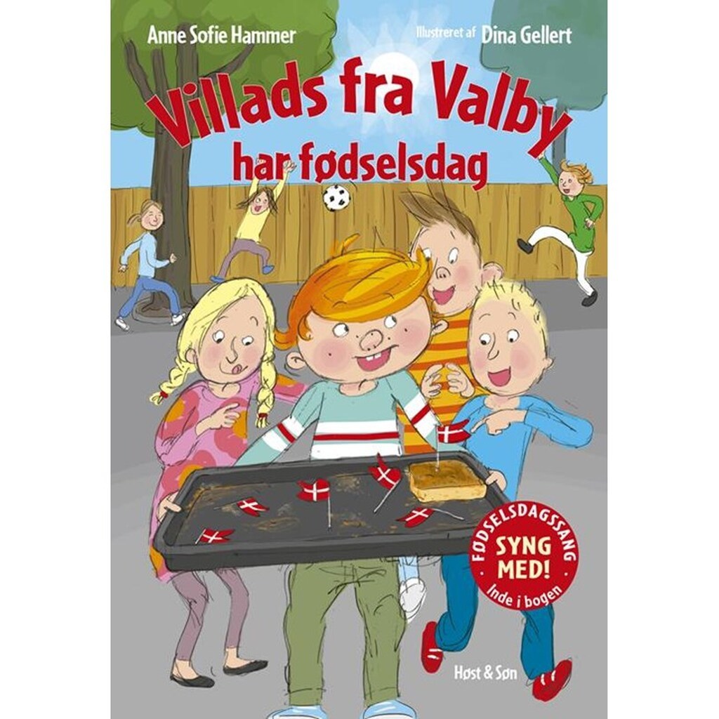 Villads fra Valby har fødselsdag - Børnebog - Hardcover