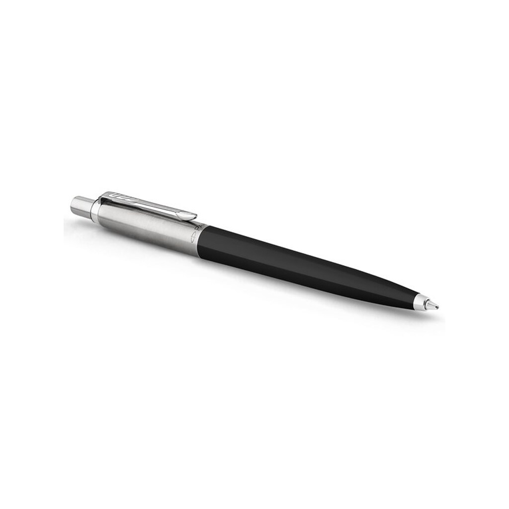 Parker Jotter Originals-gelé sort M 0,7 blå boblepakke med 1