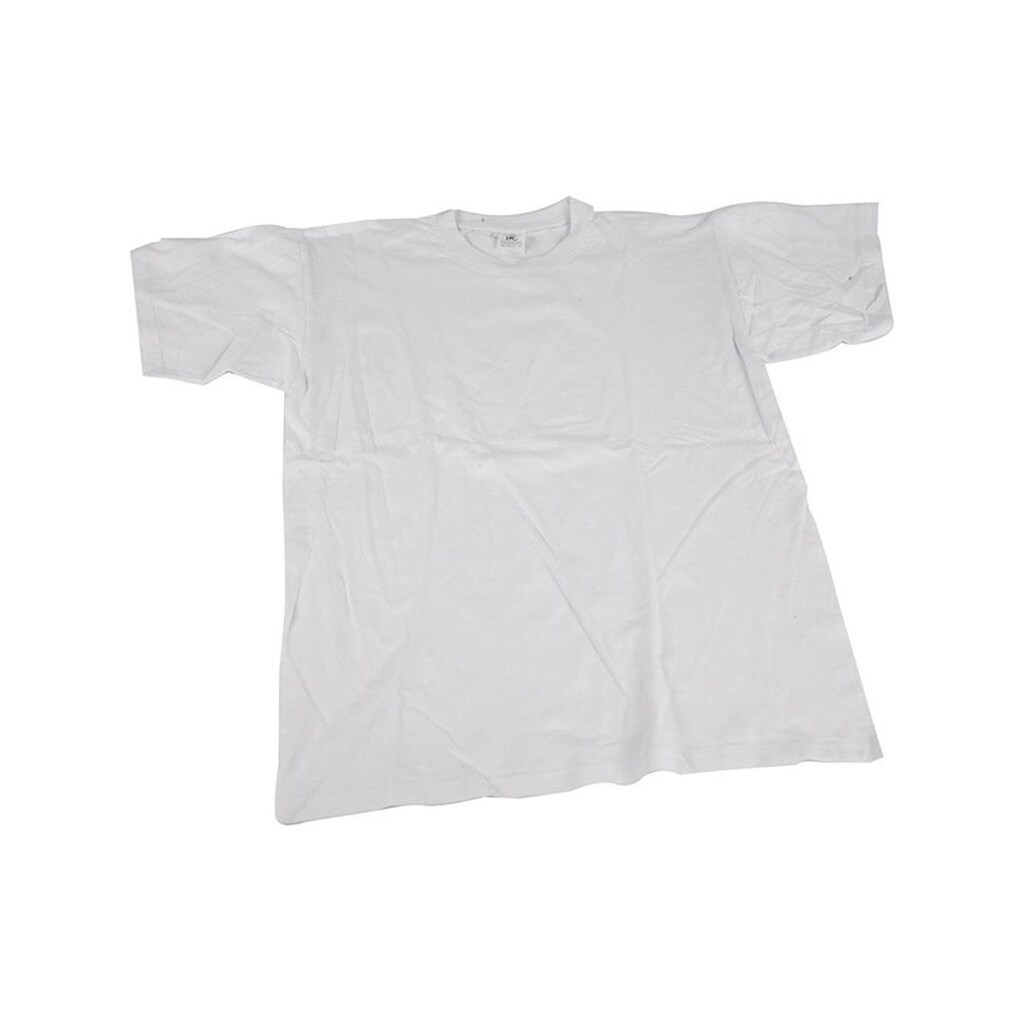 Creativ Company T-shirt White with Round Neck Cotton Size M