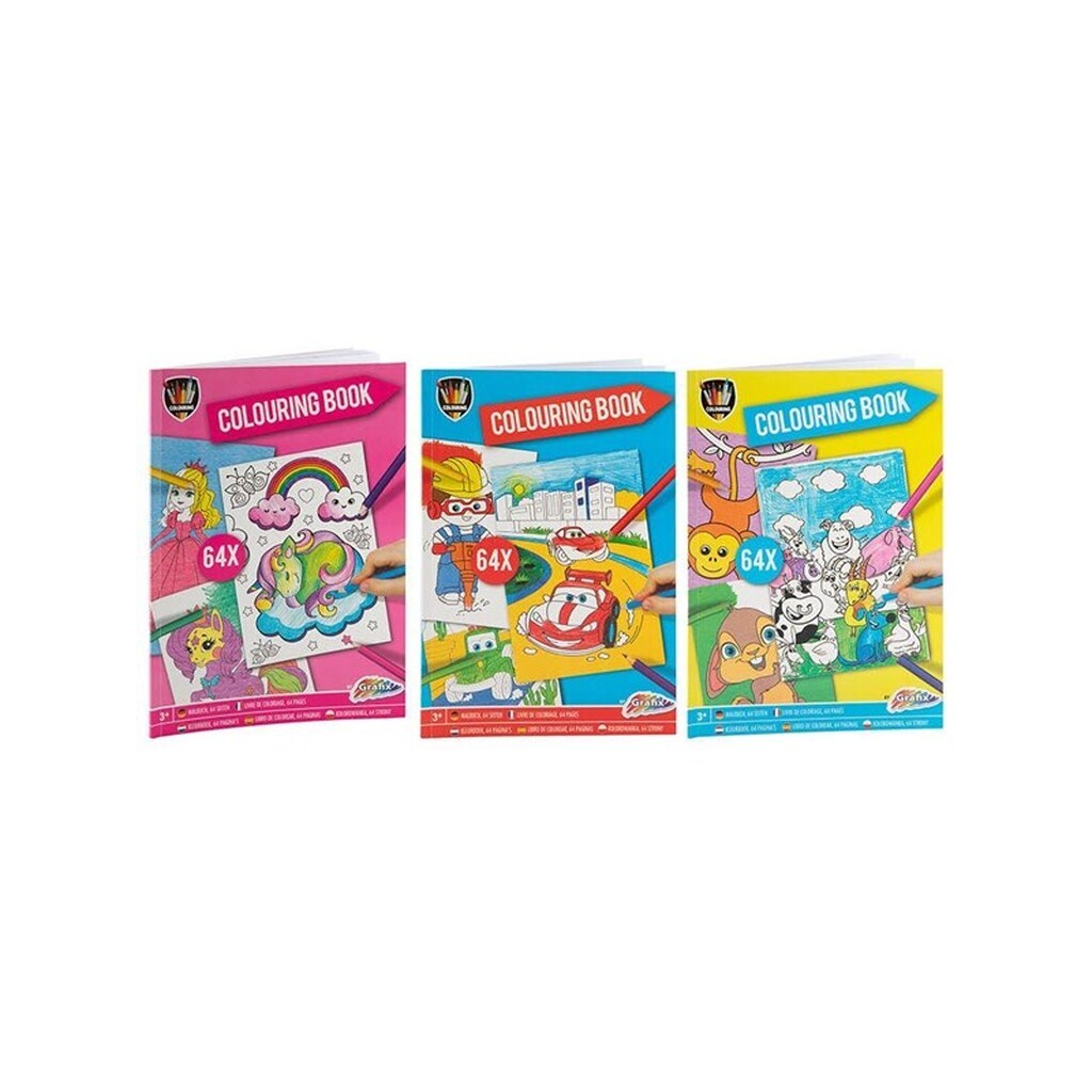 Creative Craft Group Malebog A4. 64 sider. Ass.