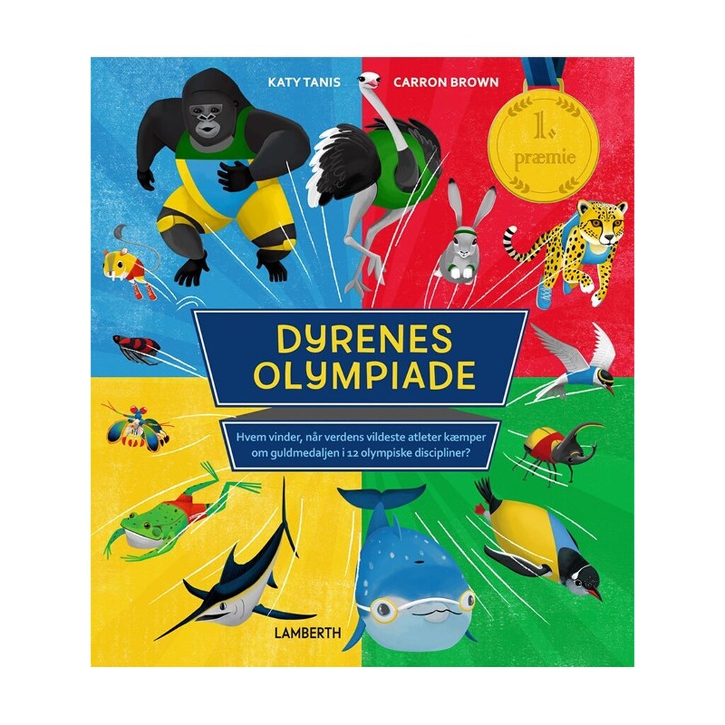 Dyrenes olympiade - Børnebog - Hardcover