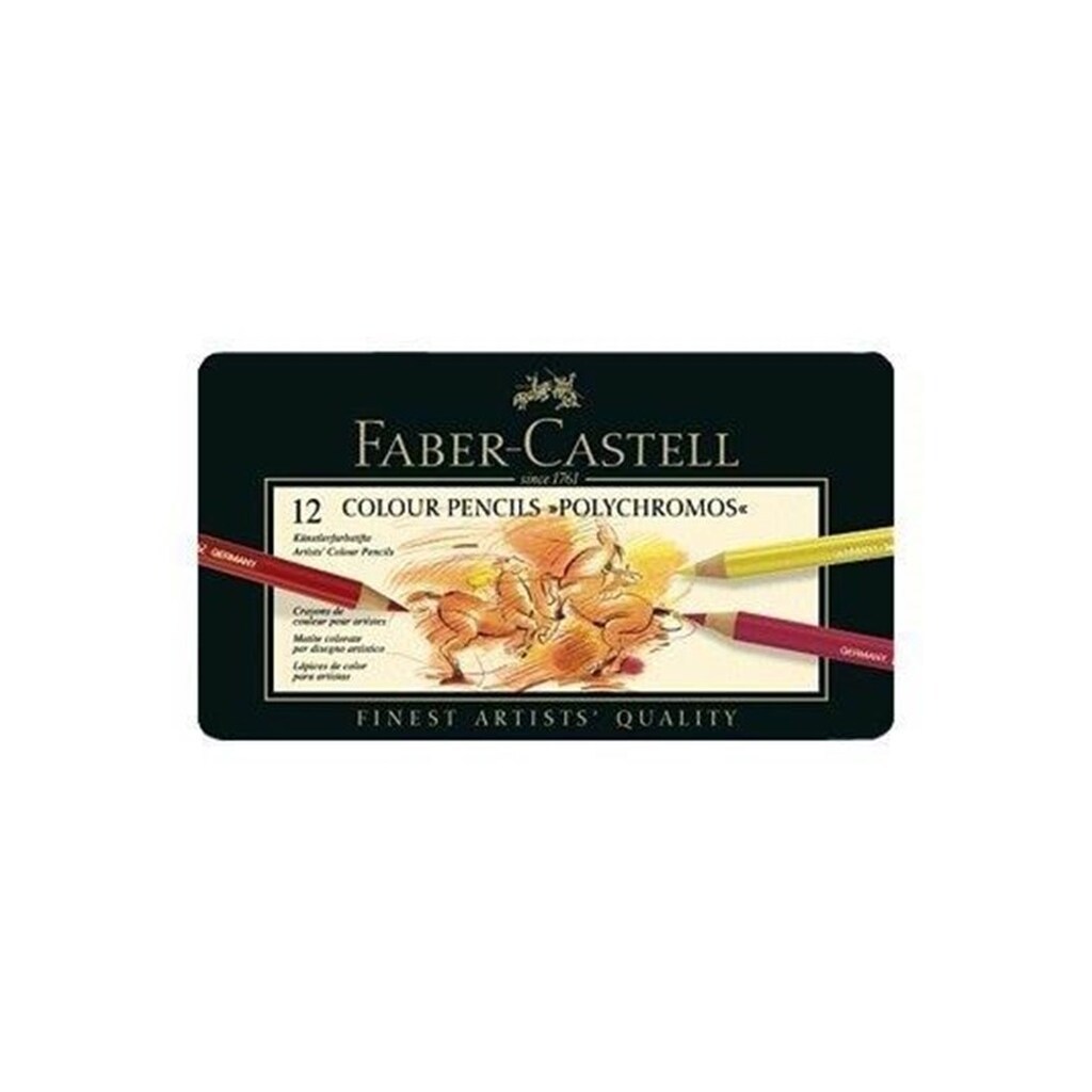 Faber-Castell Polychromos - coloured pencil (pack of 12)