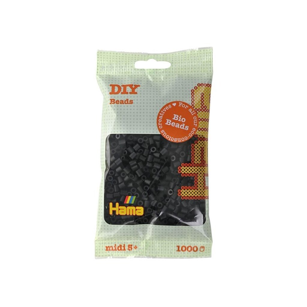 Hama Iron-on Beads - Black 1000 pcs