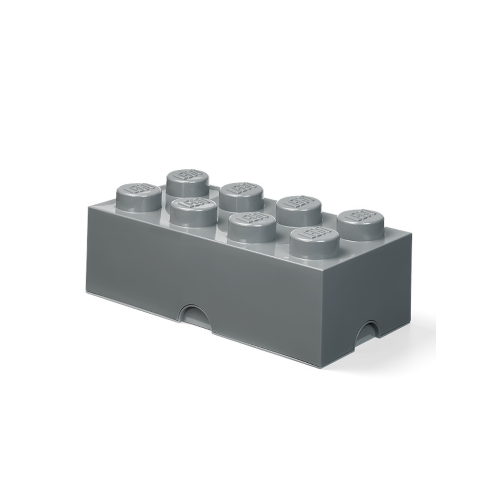 LEGO opbevaringskasse 8, dark grey