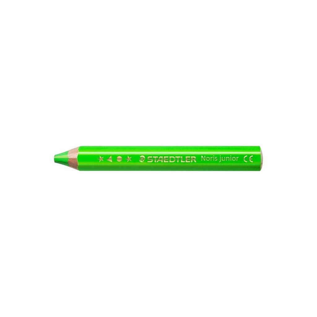 Staedtler NORIS JUNIOR NEON GRØN, ÆSKE 6 STK