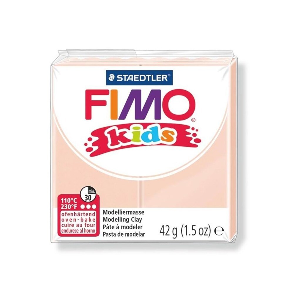 Fimo FIMO kids modeller 42 g. Bleg Pink