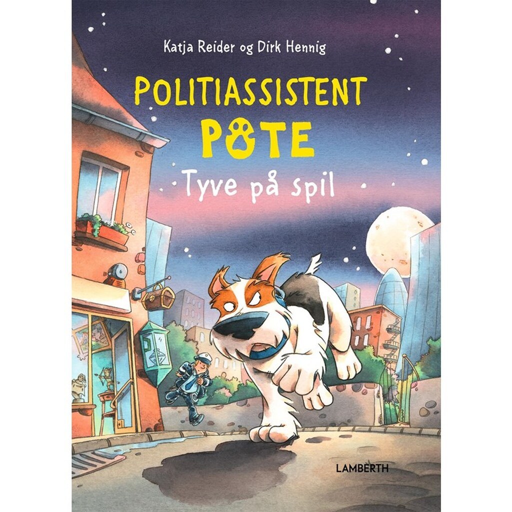 Politiassistent Pote - Børnebog - Hardcover