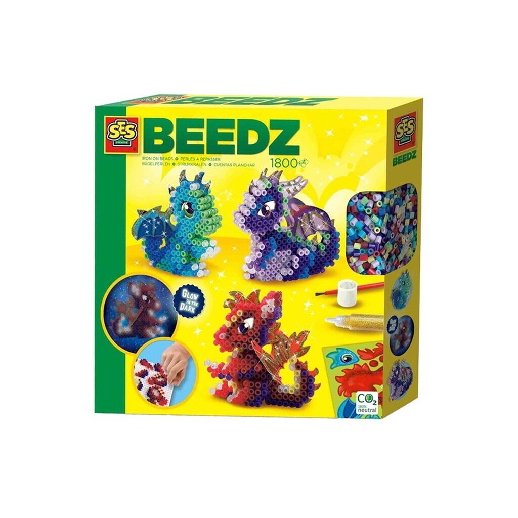 SES Creative Iron-on Beads - Dragons