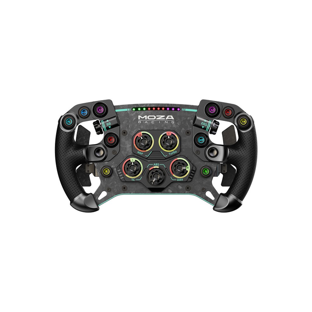 Moza Racing MOZA GS V2P Microfiber Leather GT steering wheel - Wired Wheel - PC
