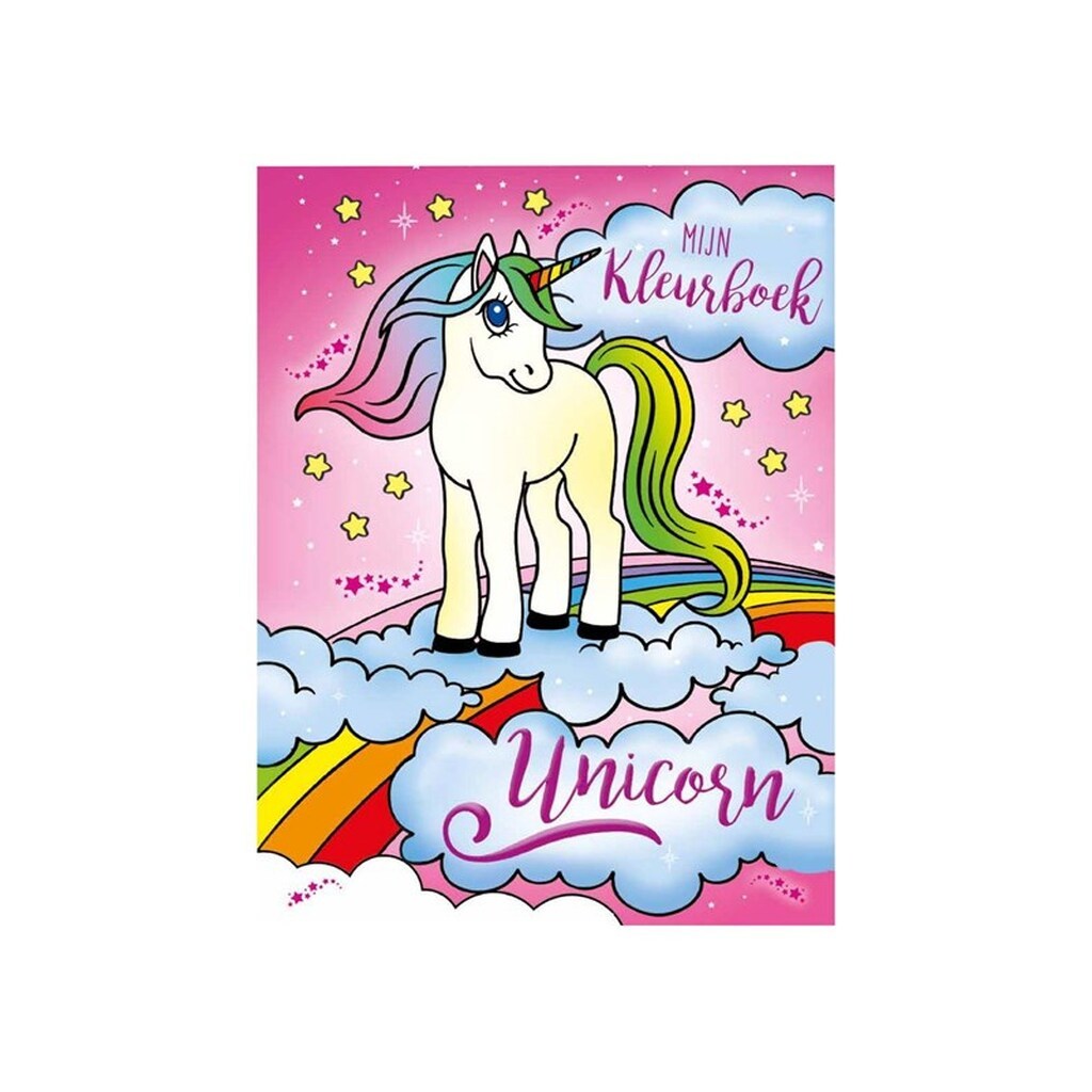 Mondikaarten My Coloring Book Unicorn