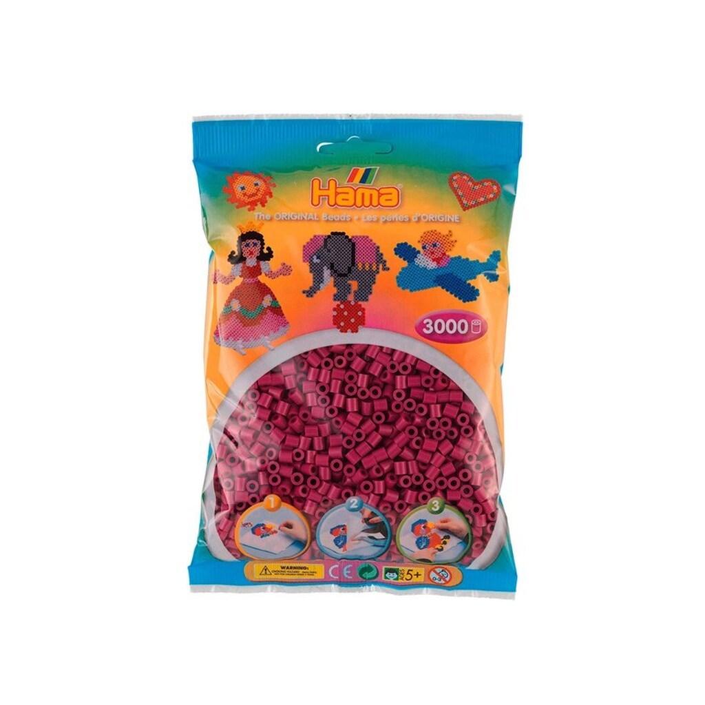 Hama Ironing Beads - Plum 3000 pcs