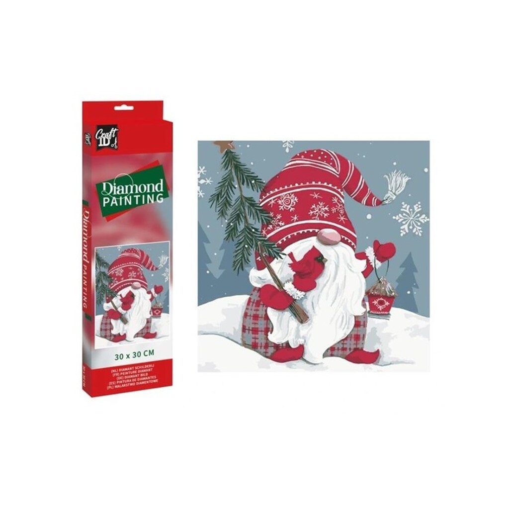 Creative Craft Group Diamond Painting 30*30cm. JUL. NISSE