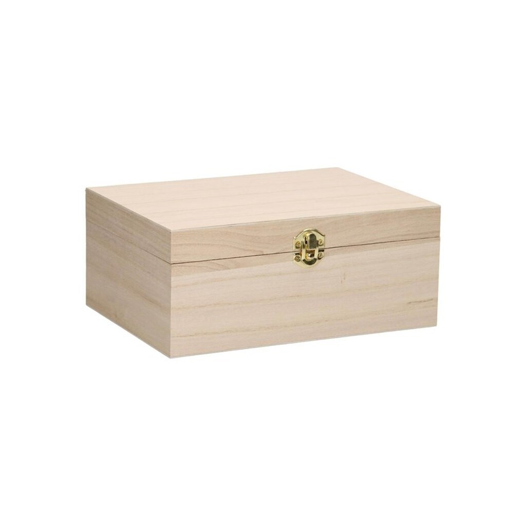 Playwood Wooden Box A5 Size with Flap Lid