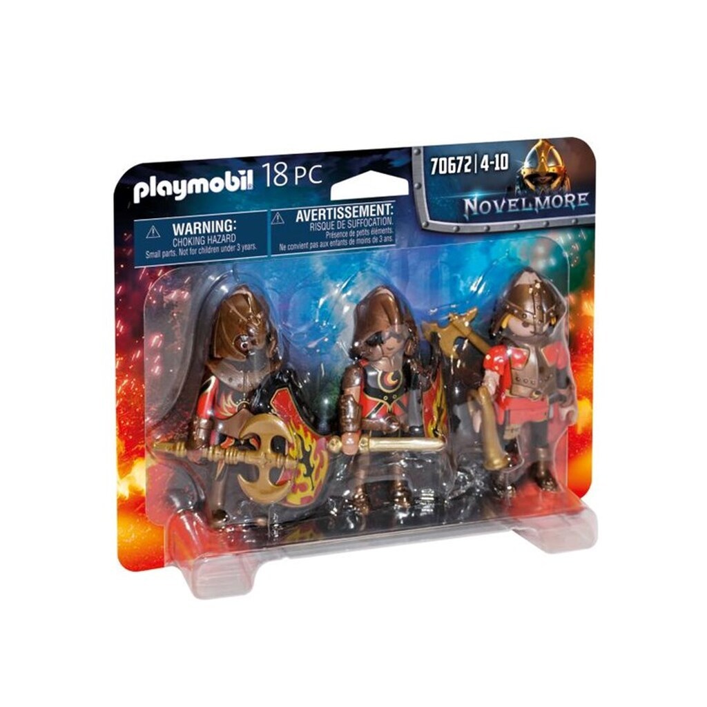 Playmobil Novelmore - 3er sæt Burnham Raiders