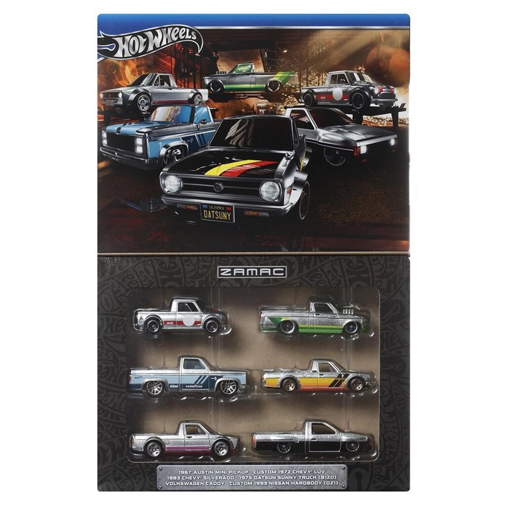 Hot Wheels Zamac Themed 6-Pack
