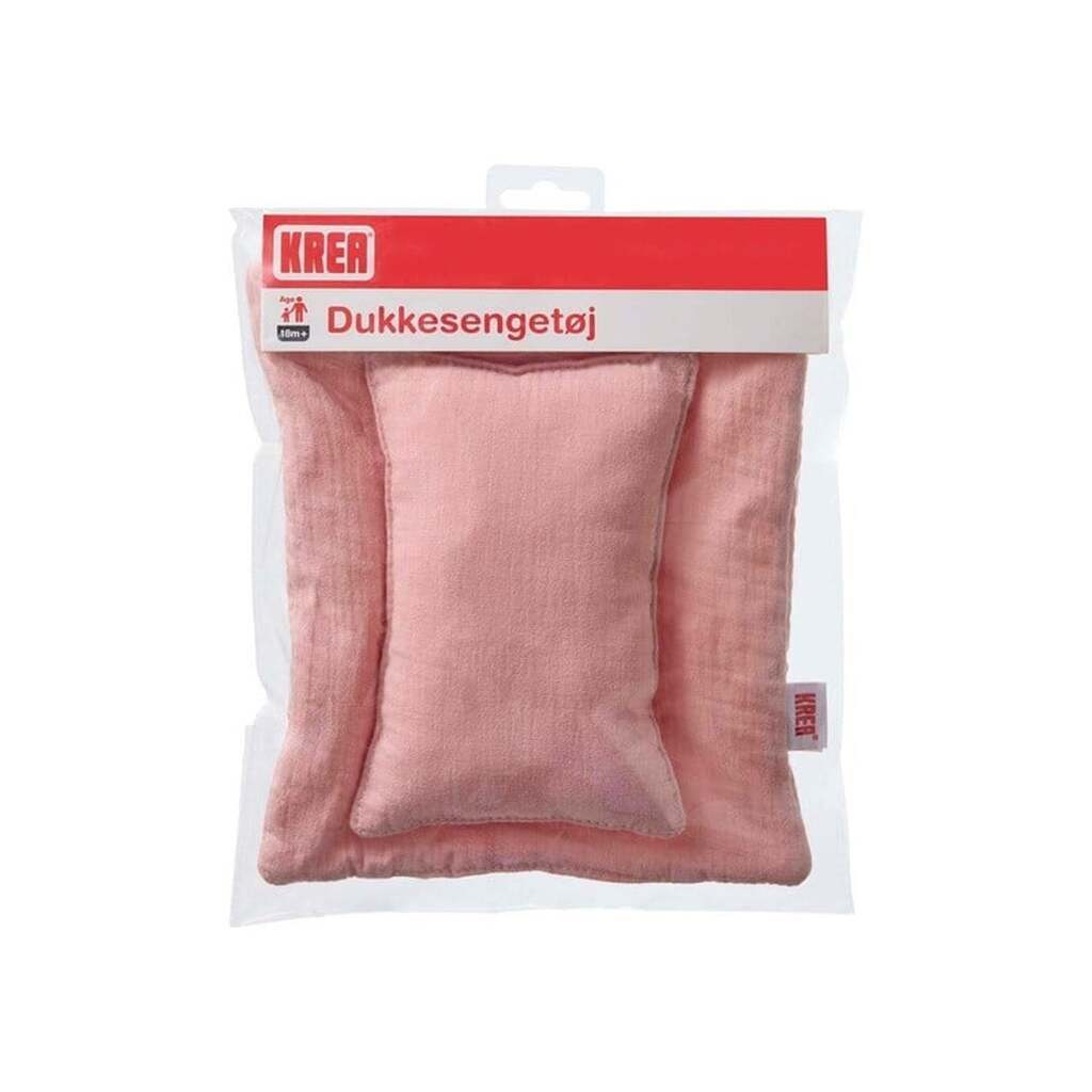 Krea Doll Bed Linen Rose Col.