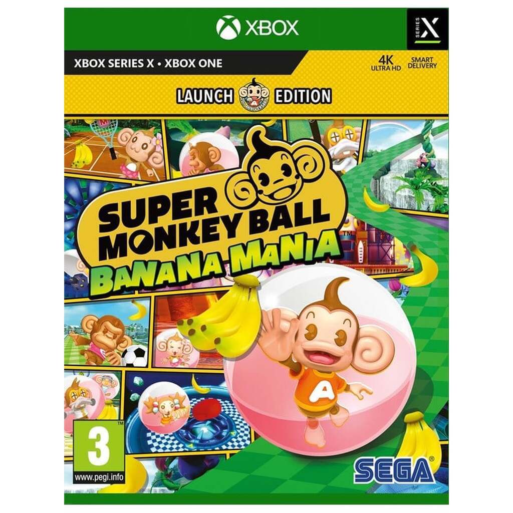 Super Monkey Ball: Banana Mania (Launch Edition) - Microsoft Xbox One - Platformer