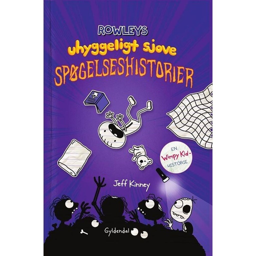 Rowleys uhyggeligt sjove spøgelseshistorier - Børnebog - Hardcover