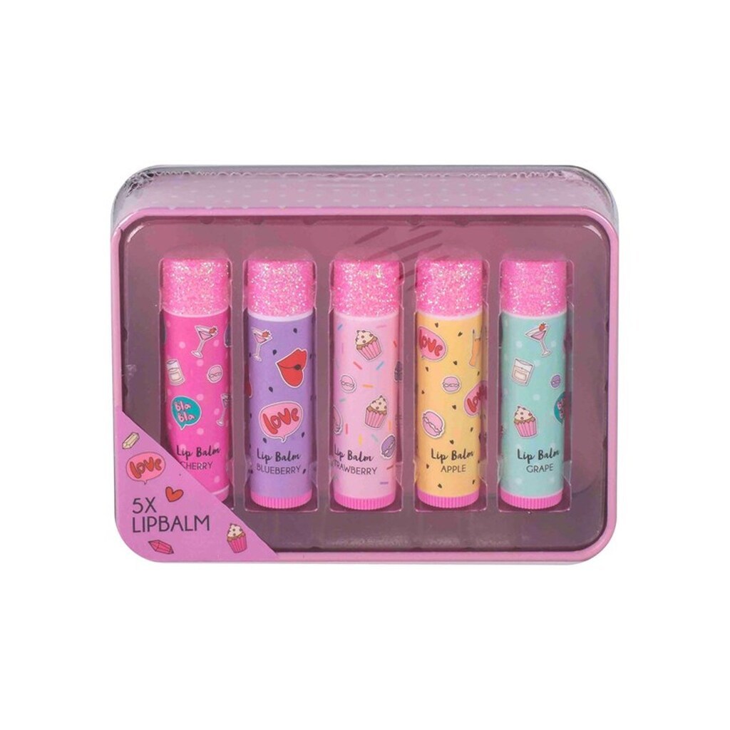 Canenco Create It! Beauty Lip Balm Tin Pink