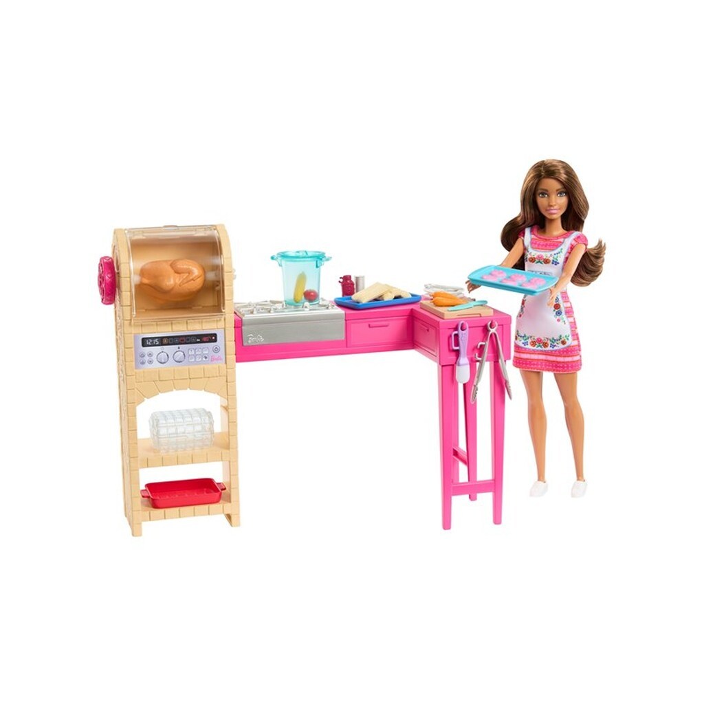 Barbie And Teresa Recipe For Friendship Teresa Doll &amp; Kitchen Playset